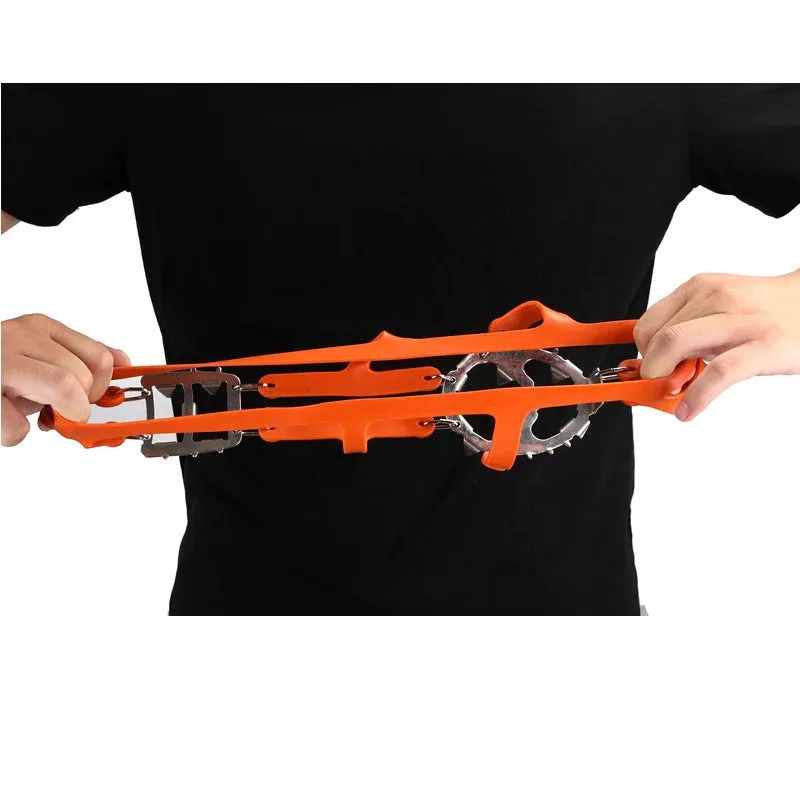 18 Tooth Steel Crampons with Carry Bag