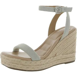 Adam Tucker Womens Whitley 12 Denim Woven Espadrilles