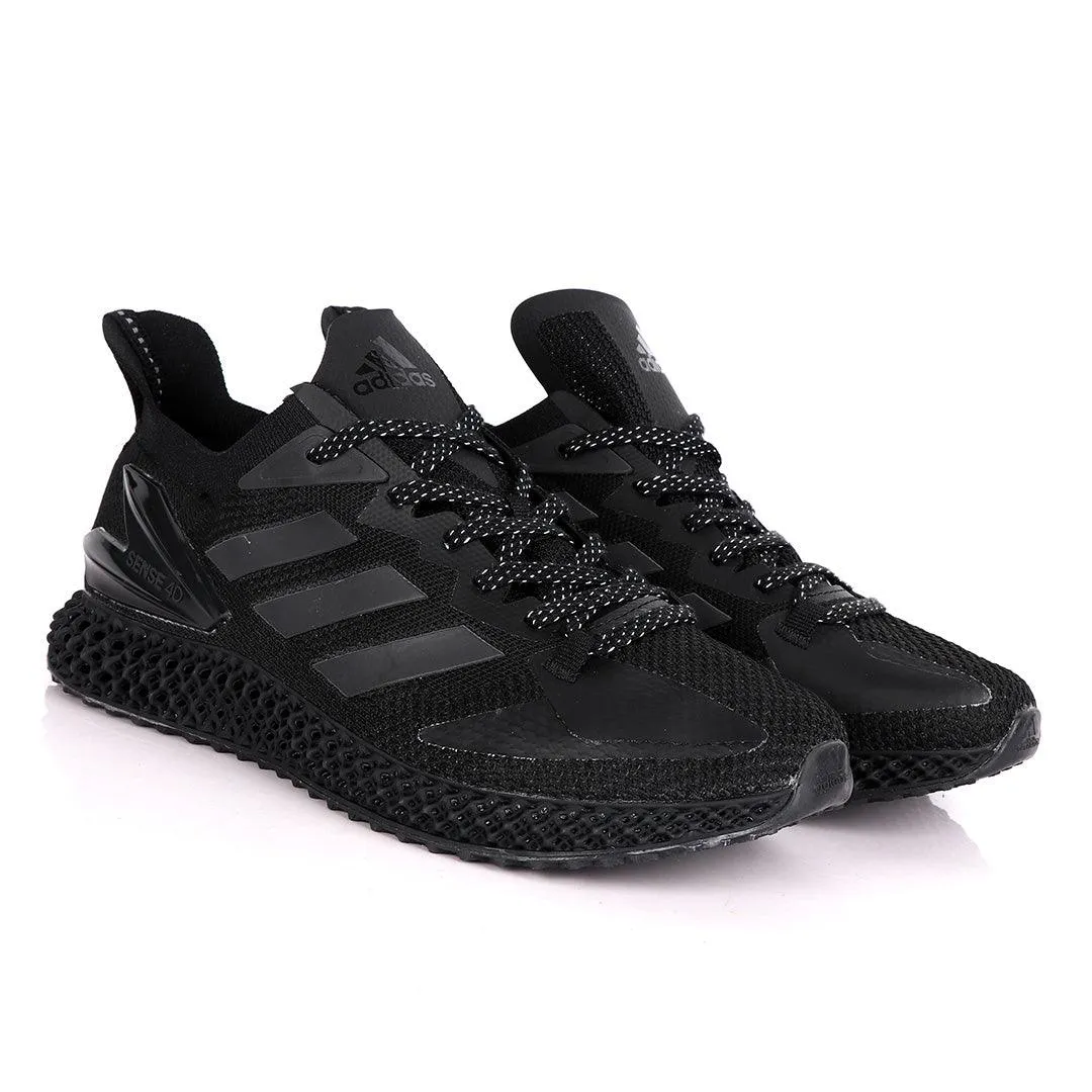 Adidas Sense 4D All Black Sneakers