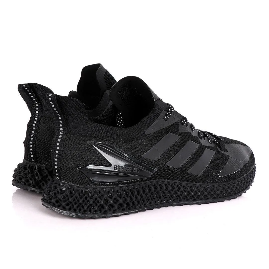 Adidas Sense 4D All Black Sneakers