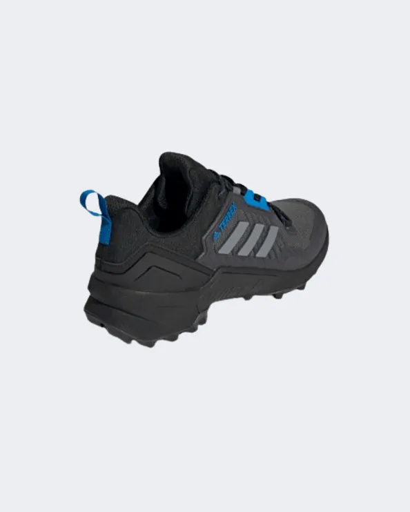 Adidas Terrex Swift R3 Men Hiking Shoes Black/Grey/Blue Gz0358