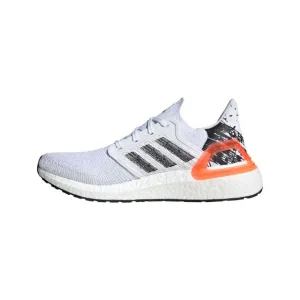 Adidas Ultraboost 20 Men Running Shoes Grey/Coral Eg0699