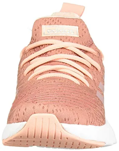 adidas Women's Asweego Running Shoe, raw Pink/Glow Pink/White, 6.5 M US