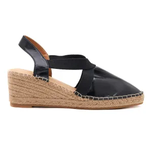 Anya Black Espadrille