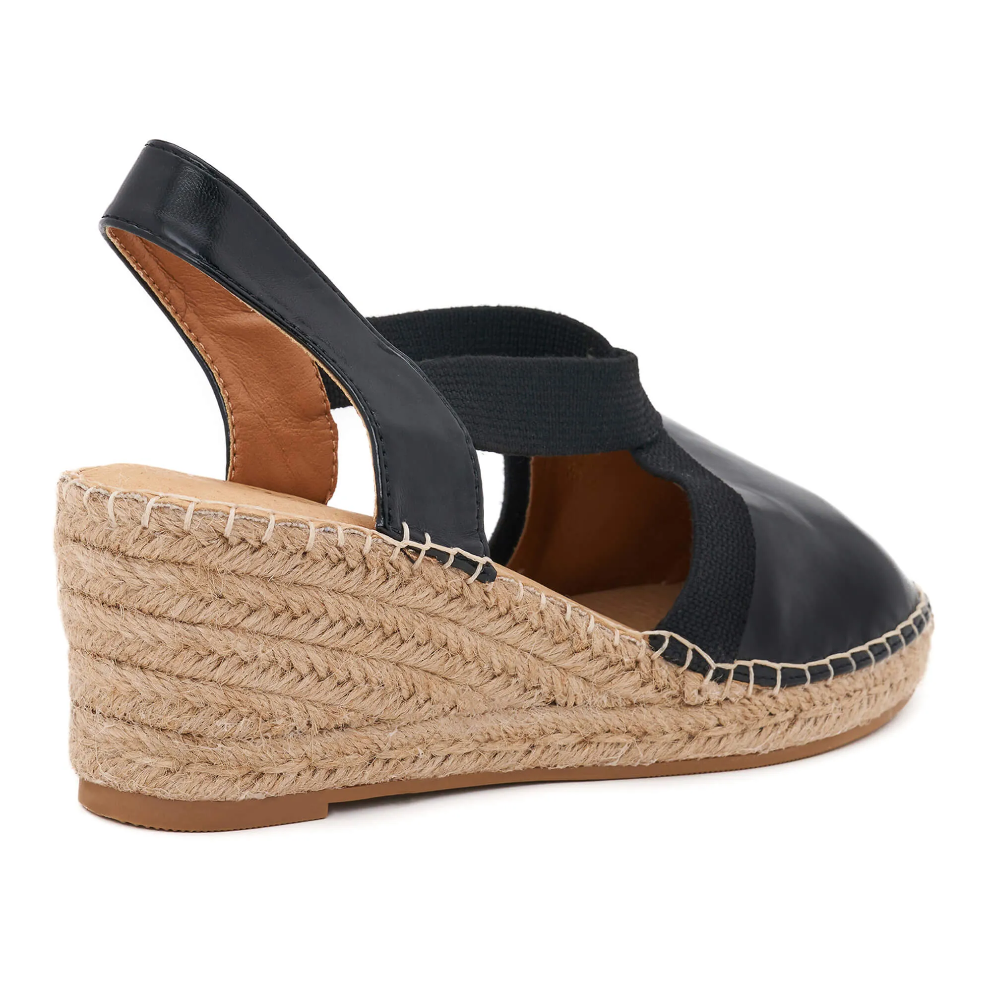 Anya Black Espadrille