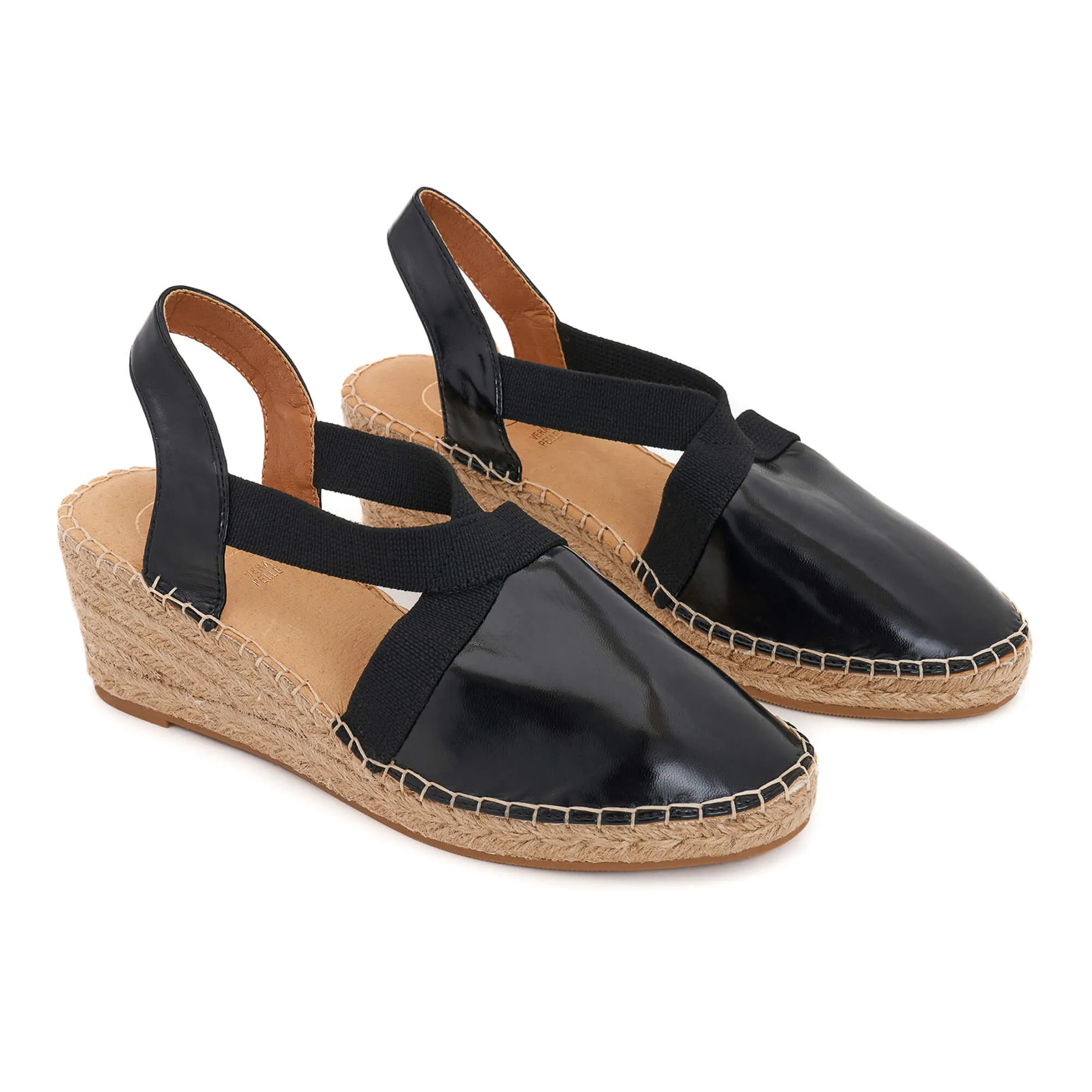 Anya Black Espadrille