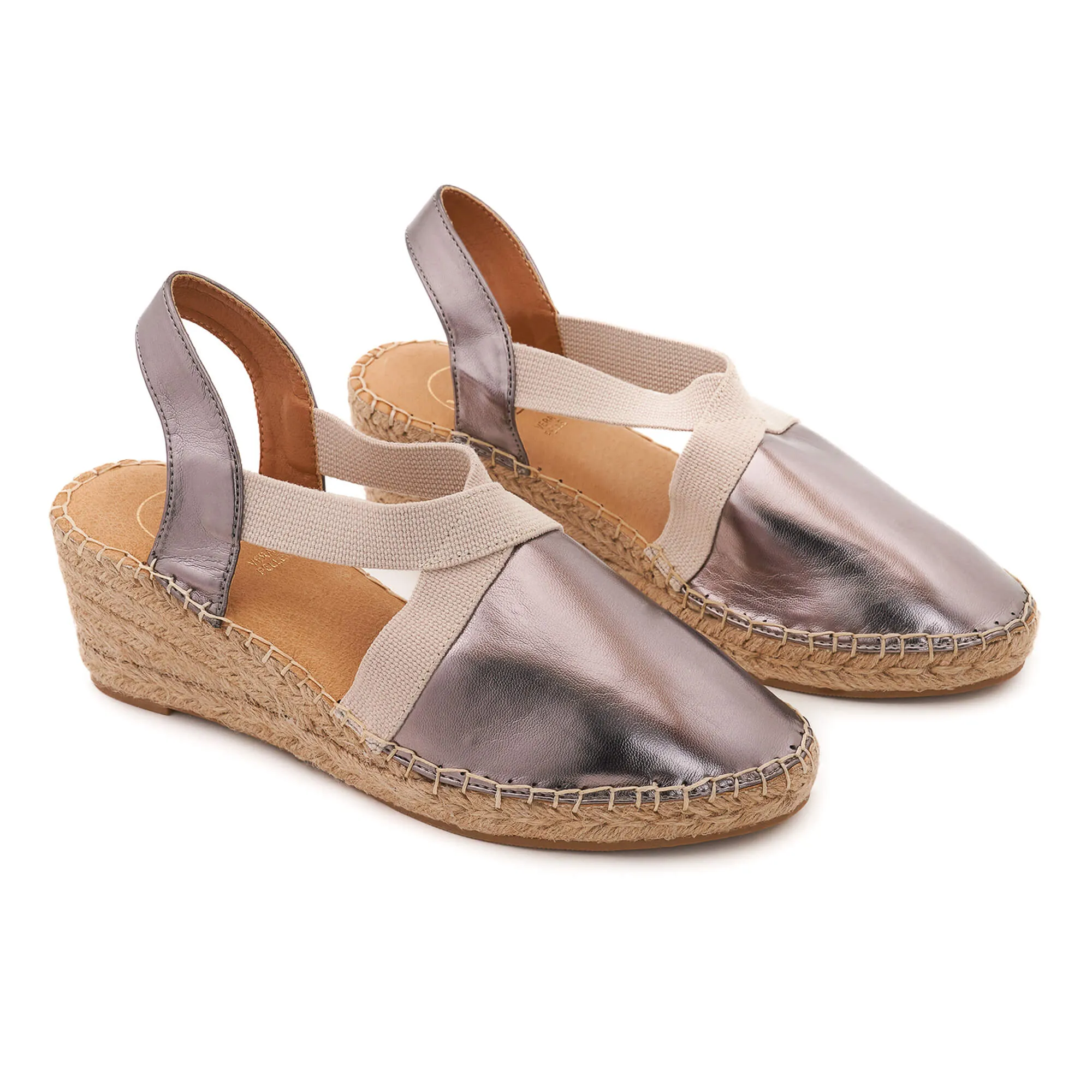 Anya Silver Espadrille