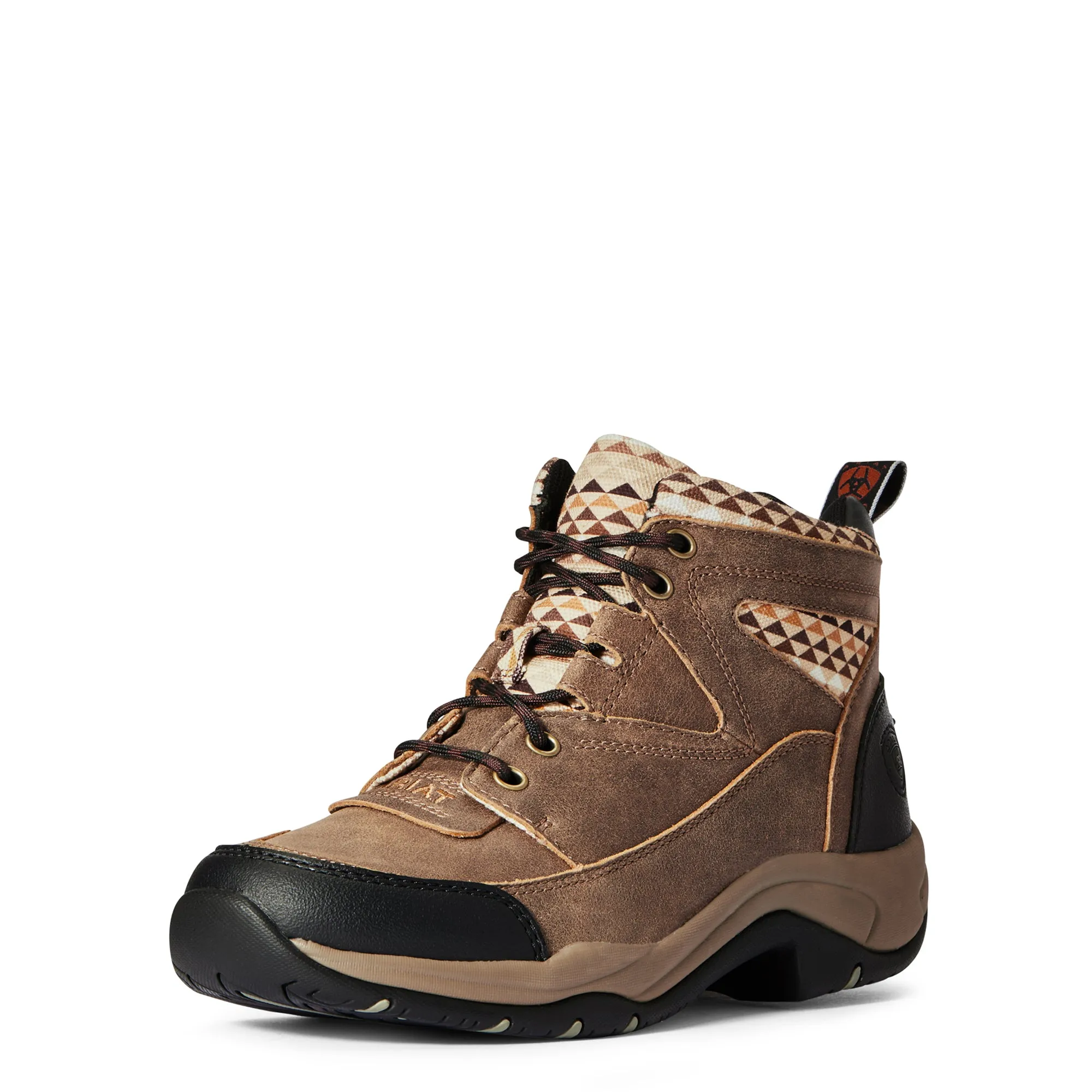 'Ariat' Women's 4" Terrain Soft Toe - Brown Bomber / Aztec