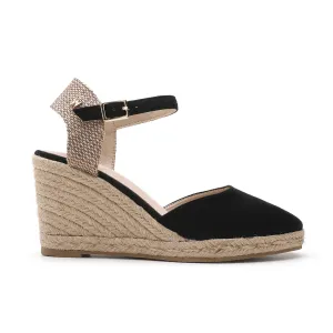 Ashley Black Espadrille