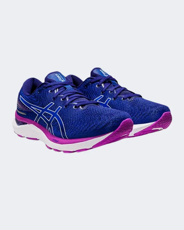 Asics Gel-Cumulus&#226;„&#162; 24 Women Running Shoes Navy/Purple 1012B206-400