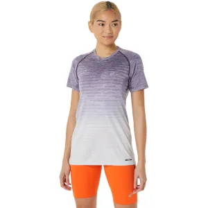 Asics Women&#x27;s Seamless SS Top Night Shade/Soft Sky | Buy Asics Women&#x27;s Seamless SS Top Night Shade/Soft Sky here | Outnorth