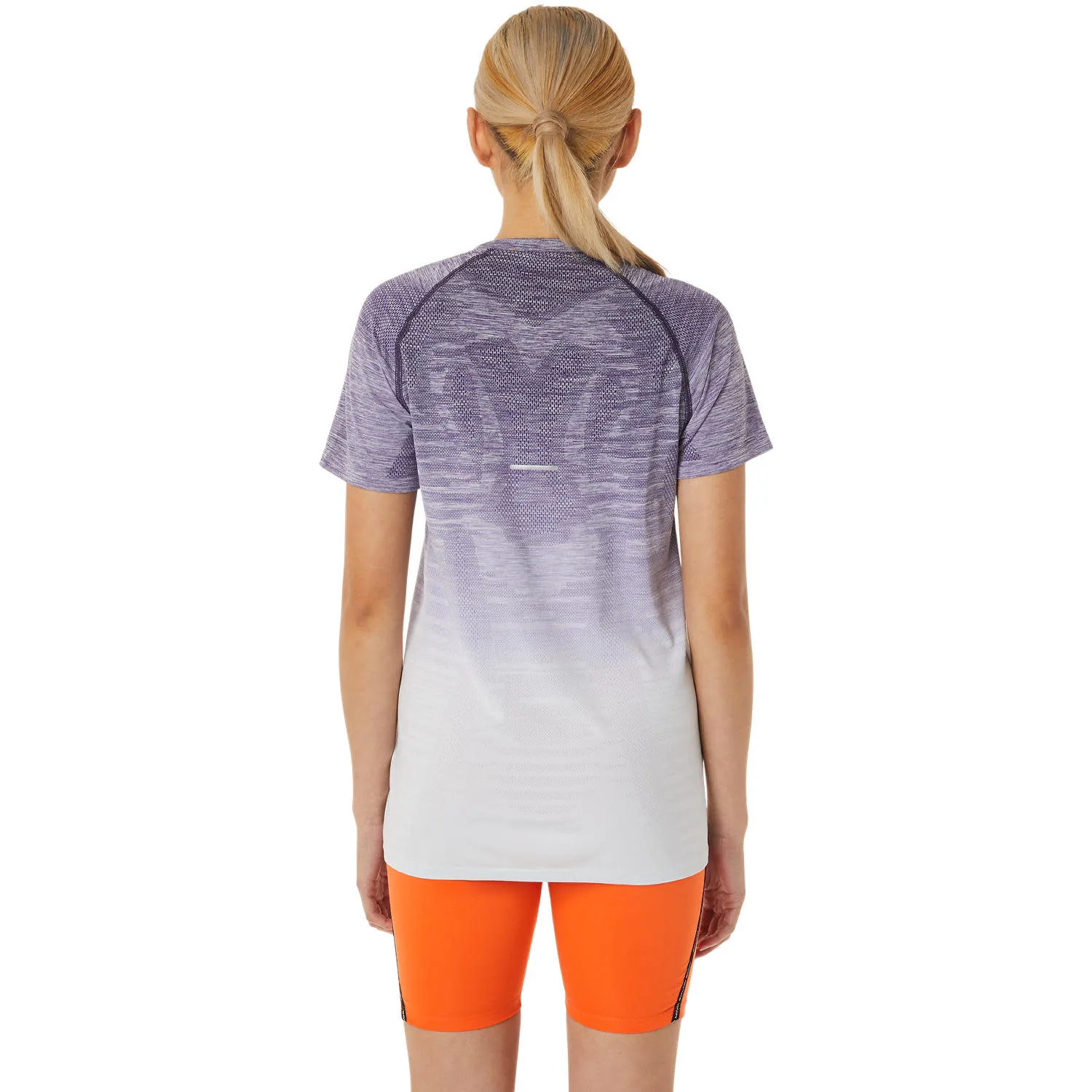 Asics Women&#x27;s Seamless SS Top Night Shade/Soft Sky | Buy Asics Women&#x27;s Seamless SS Top Night Shade/Soft Sky here | Outnorth