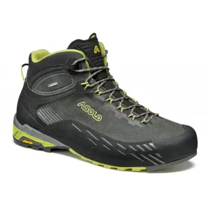 Asolo Eldo Mid Leather GV Mens Hiking Boot - Graphite/Green Oasis