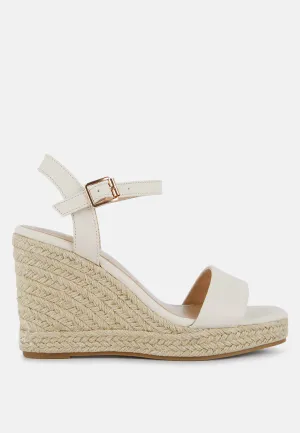 Augie Woven Wedge Sandals