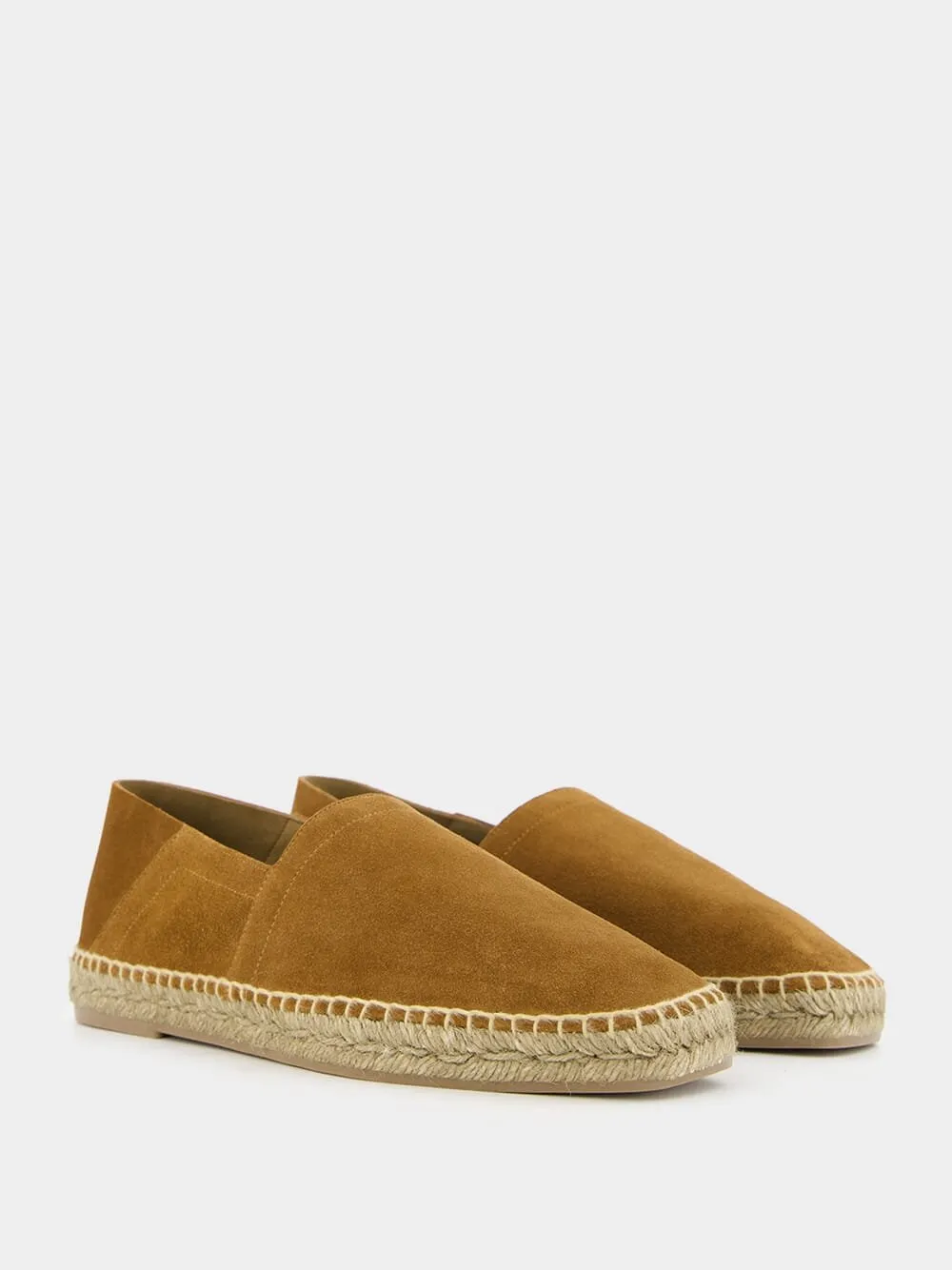 Barnes Suede Brown Espadrilles