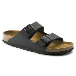 Birkenstock Unisex Arizona Birko-Flor Soft Footbed Narrow Black | Buy Birkenstock Unisex Arizona Birko-Flor Soft Footbed Narrow Black here | Outnorth