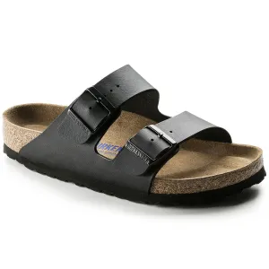 Birkenstock Unisex Arizona Birko-Flor Soft Footbed Regular Black | Buy Birkenstock Unisex Arizona Birko-Flor Soft Footbed Regular Black here | Outnorth