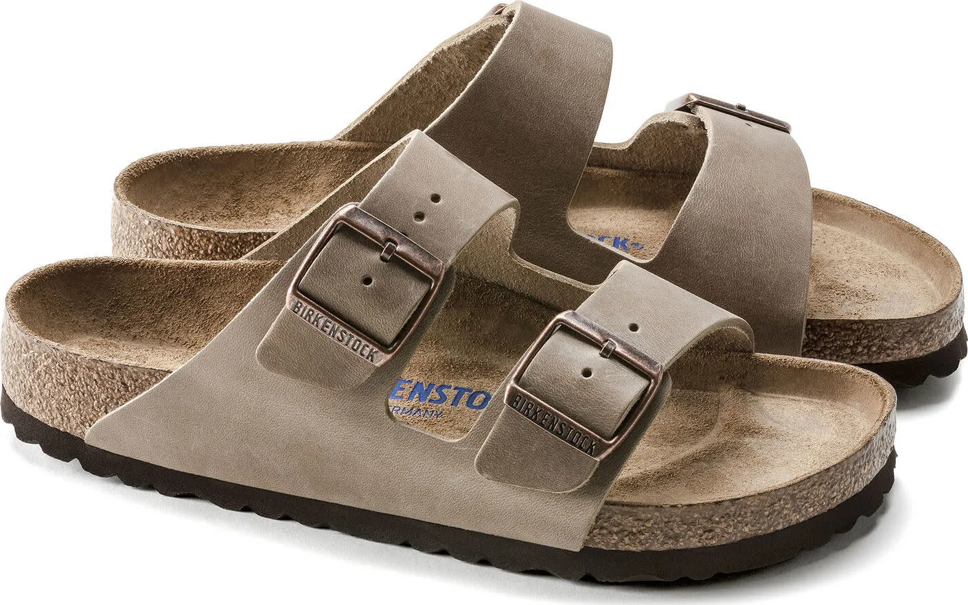 Birkenstock Unisex Arizona Soft Footbed Regular Tabacco Brown | Buy Birkenstock Unisex Arizona Soft Footbed Regular Tabacco Brown here | Outnorth