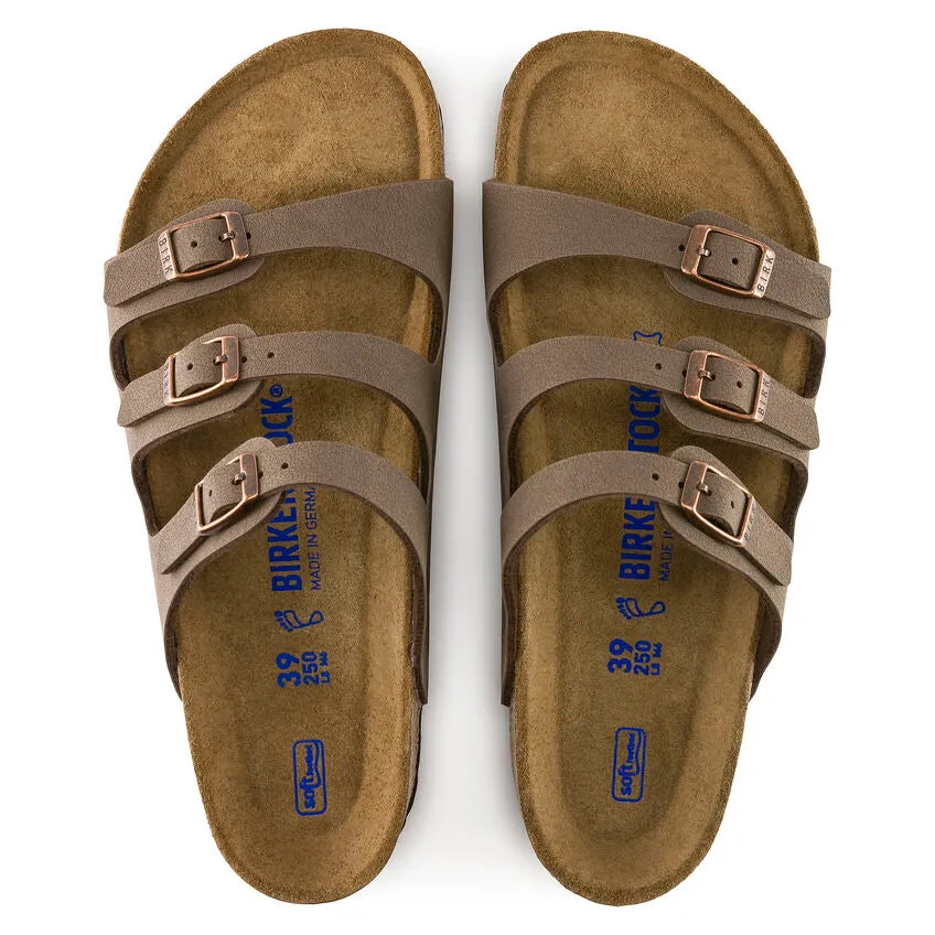 'Birkenstock' Women's Florida Soft Bed Footbed Sandal - Mocha