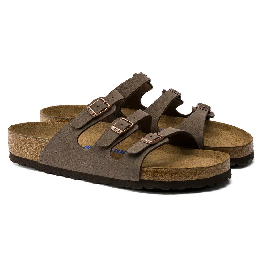 'Birkenstock' Women's Florida Soft Bed Footbed Sandal - Mocha