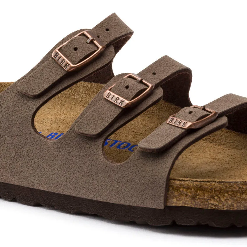 'Birkenstock' Women's Florida Soft Bed Footbed Sandal - Mocha