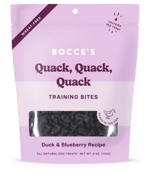 Bocce's Bakery Quack Quack Quack Training Bites