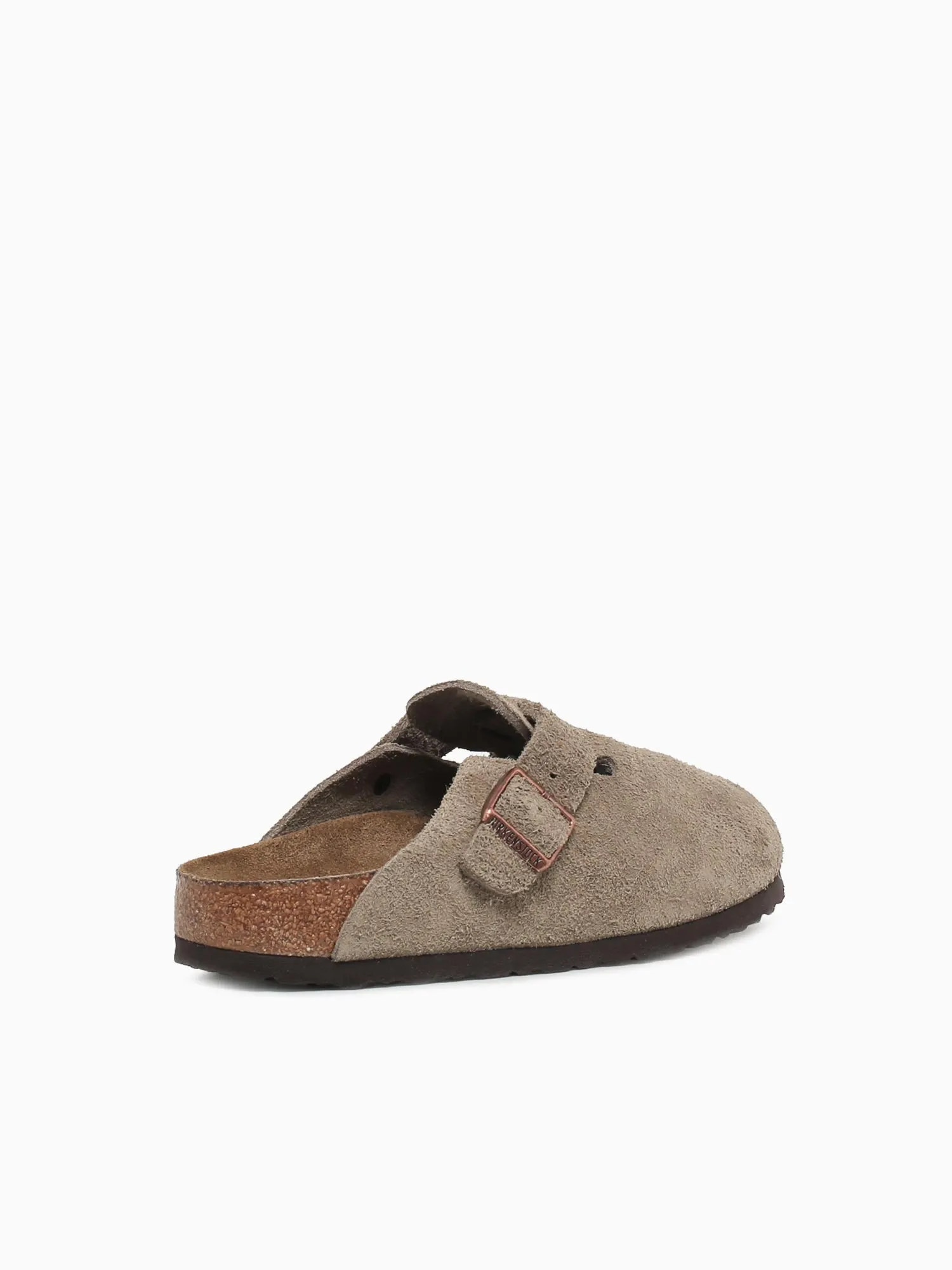 Boston Soft Footbed  Taupe Suede