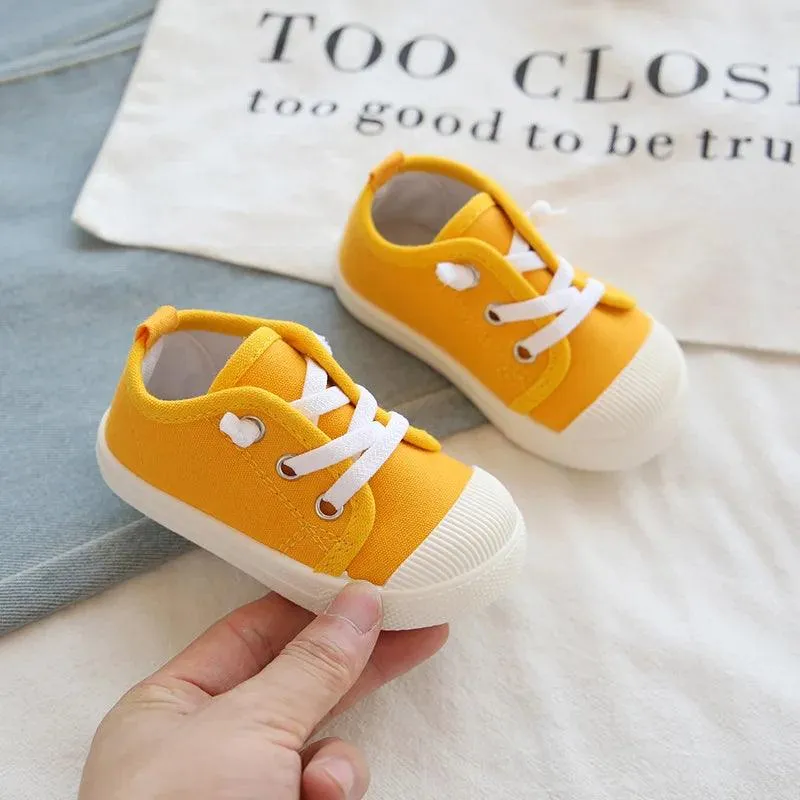 Boys Girls Unisex Children Toddler Casual Shoes AS0146 Canvas Sneakers