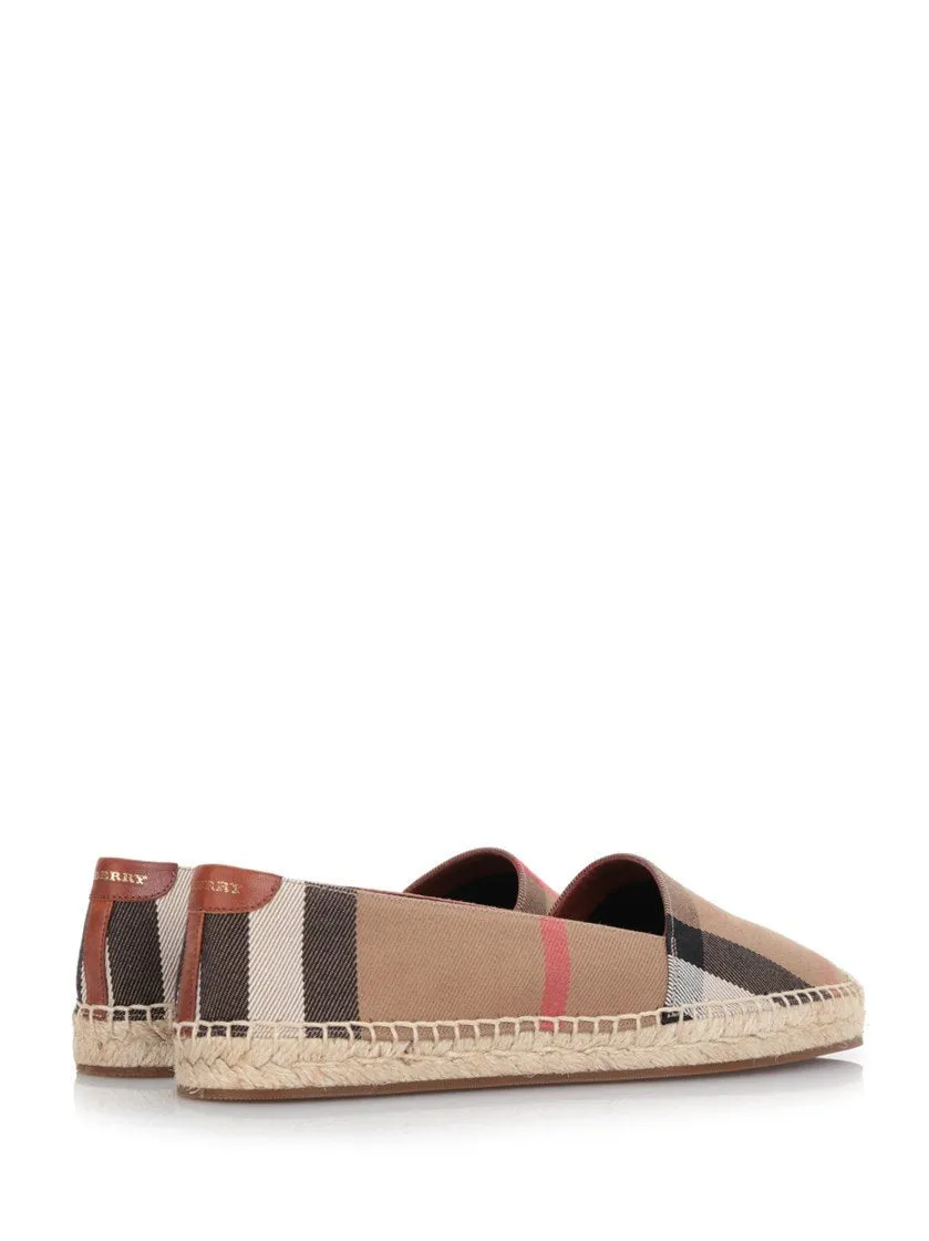 Burberry House Check Espadrilles