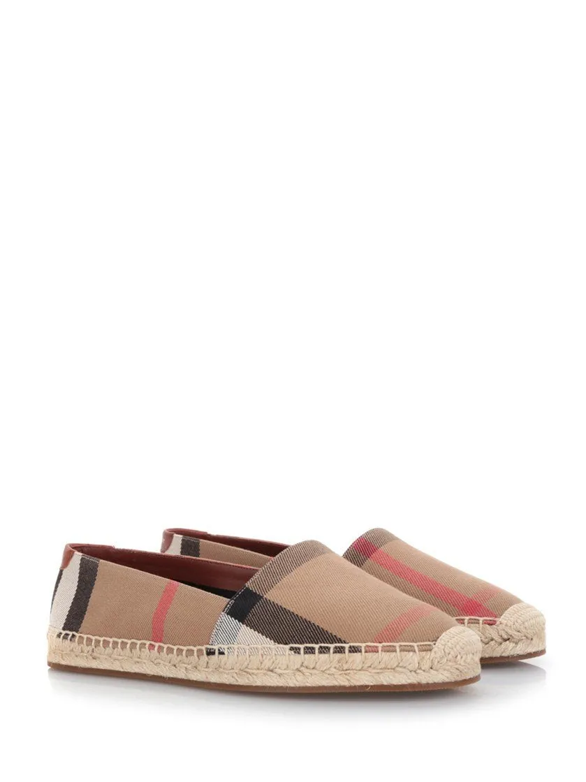 Burberry House Check Espadrilles