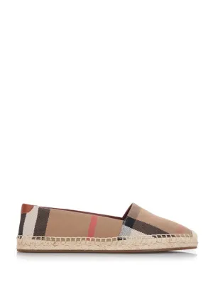 Burberry House Check Espadrilles