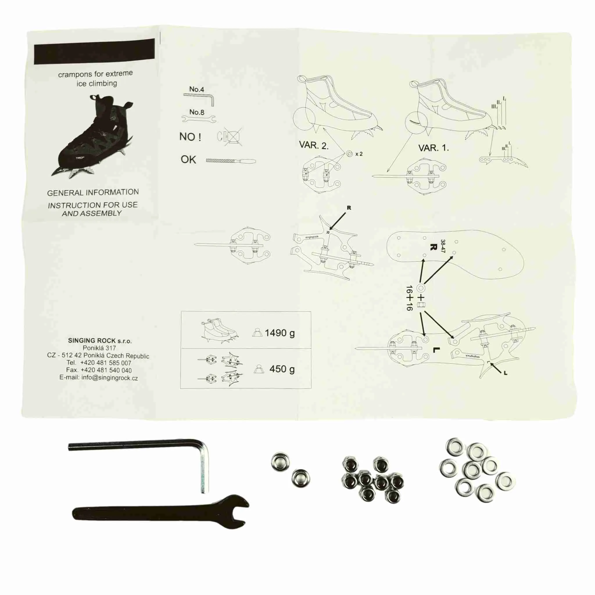 Capoeira Ice 11 Boots & Crampons