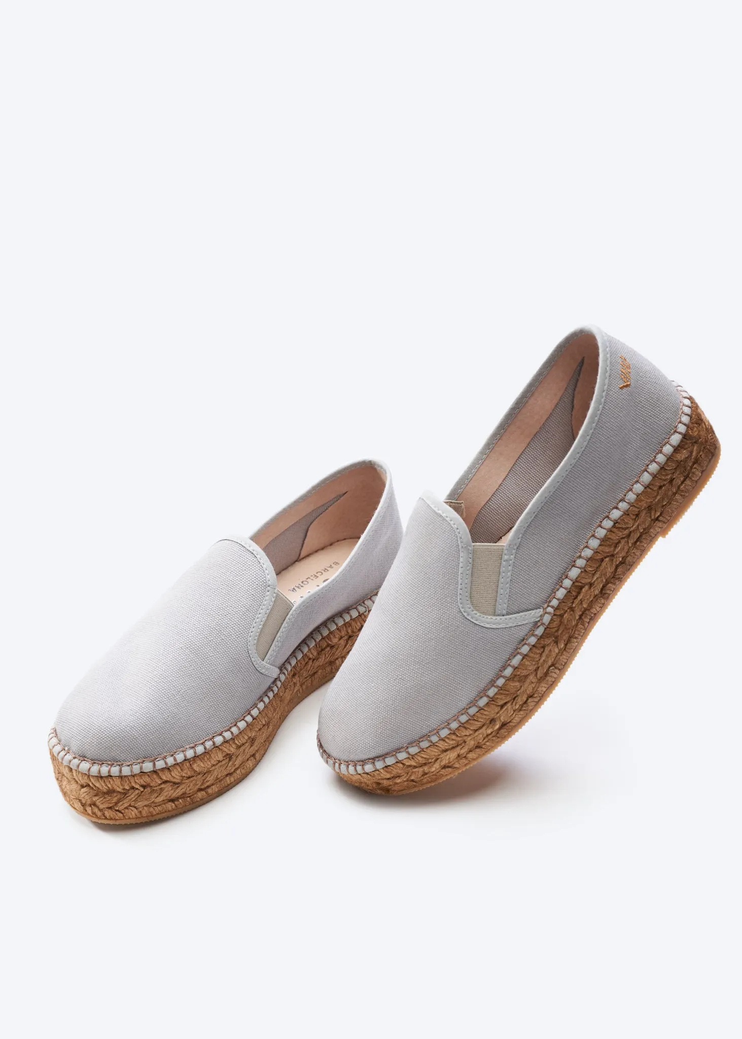 Castell Canvas Espadrille Platforms