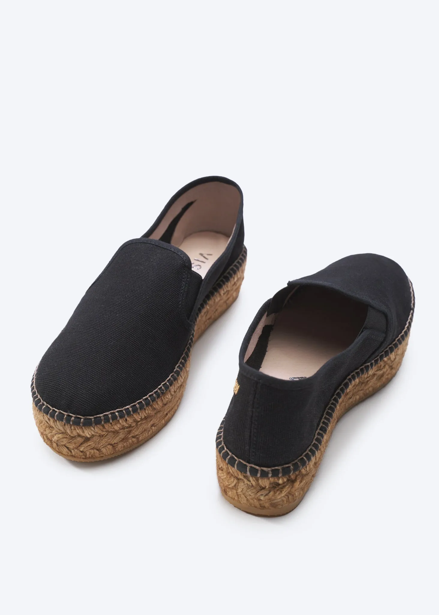 Castell Canvas Espadrille Platforms