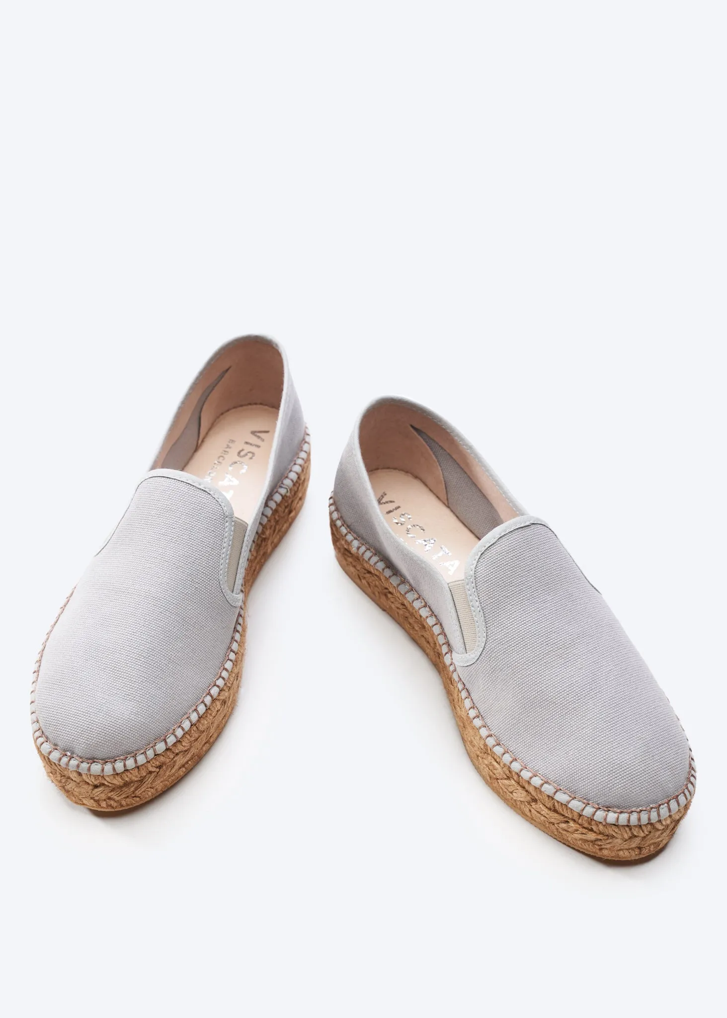 Castell Canvas Espadrille Platforms