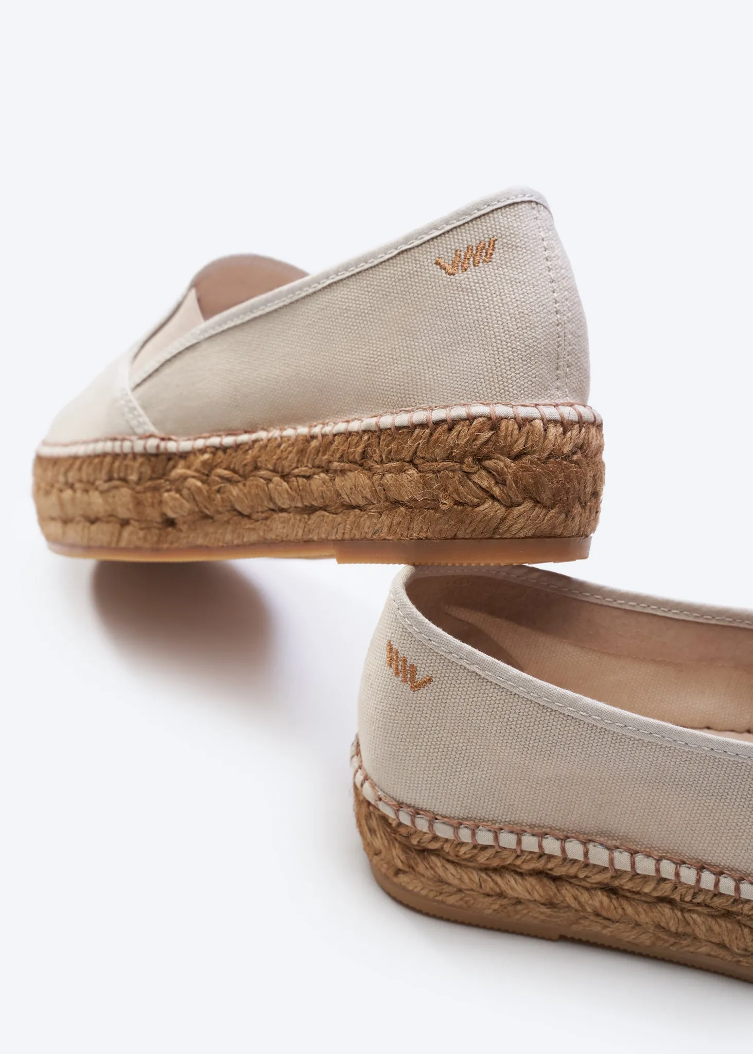 Castell Canvas Espadrille Platforms