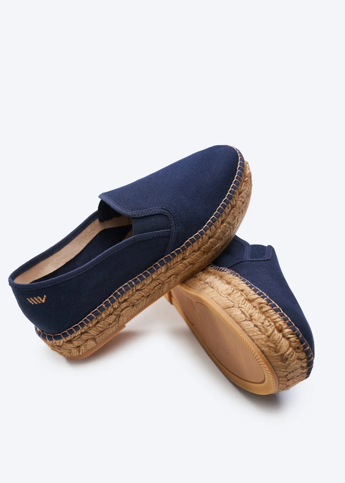 Castell Canvas Espadrille Platforms