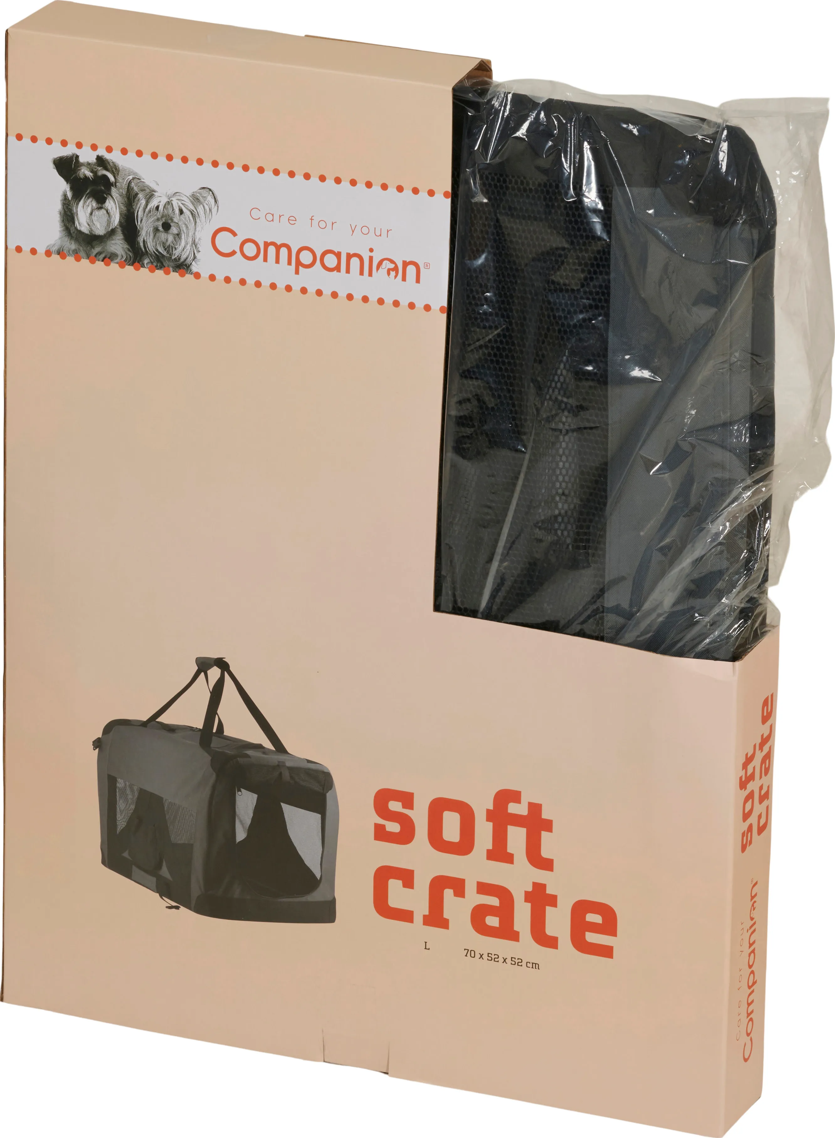 Companion Pet Soft Crate L Grey | Buy Companion Pet Soft Crate L Grey here | Outnorth