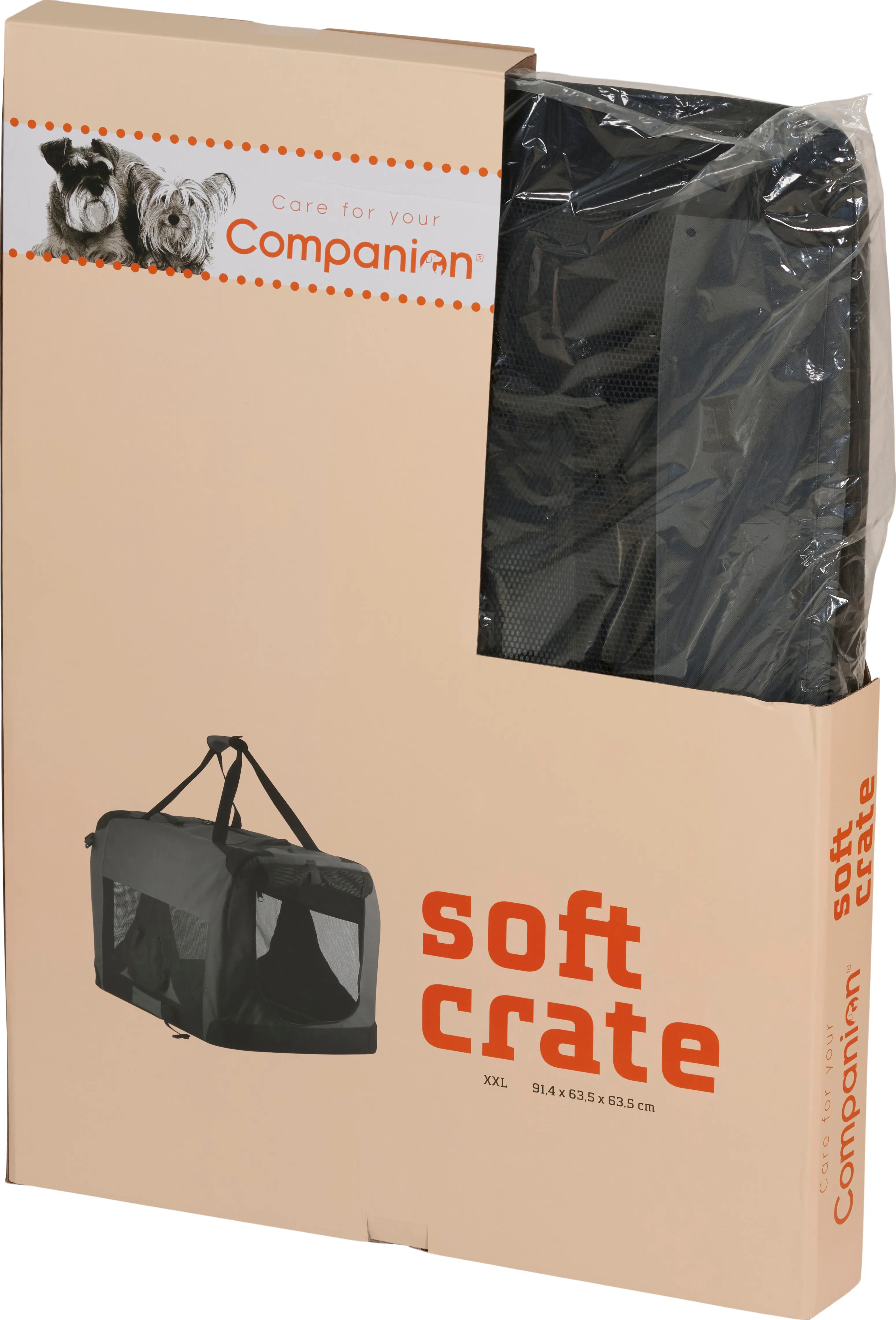 Companion Pet Soft Crate XXL Grey | Buy Companion Pet Soft Crate XXL Grey here | Outnorth