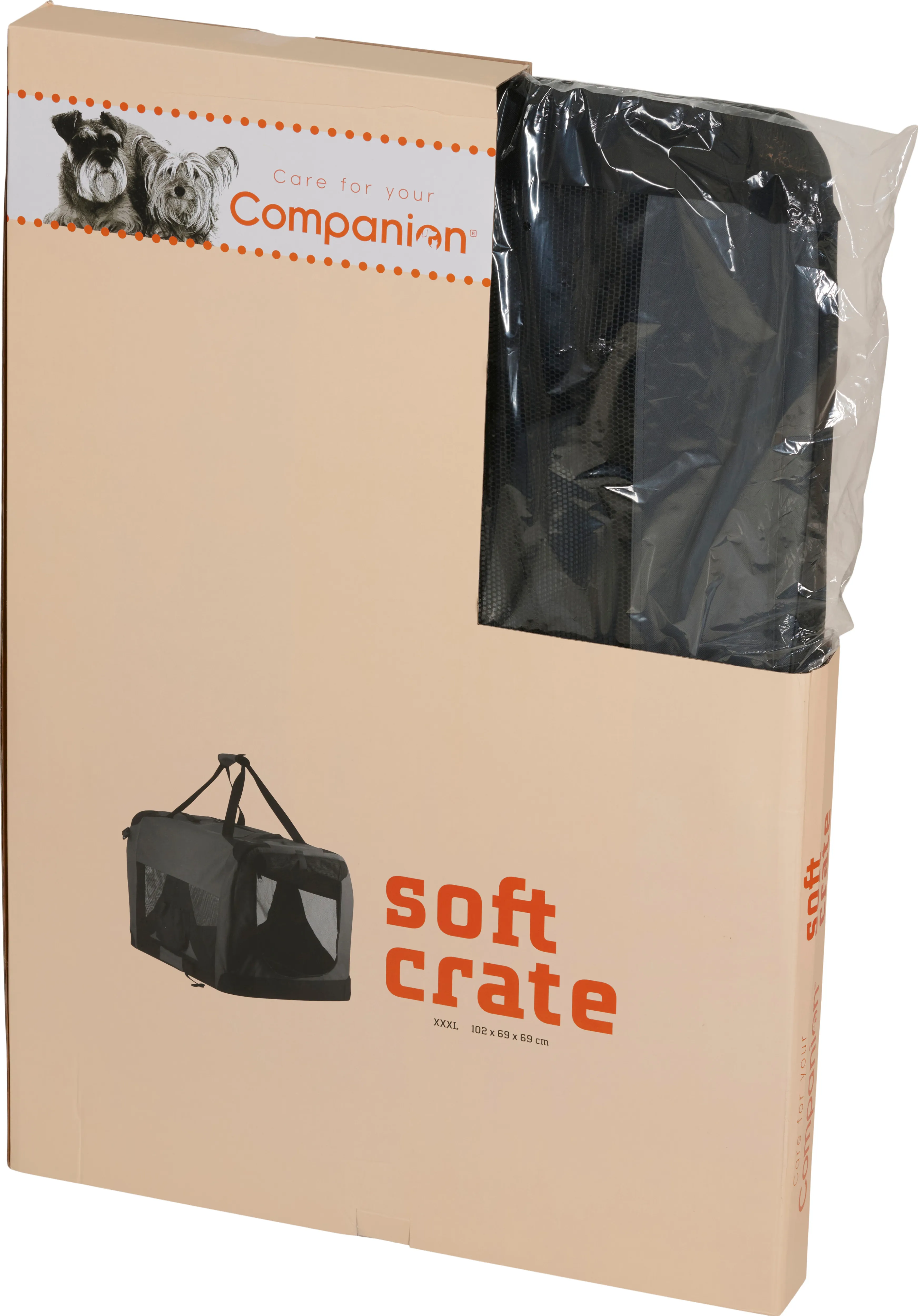 Companion Pet Soft Crate XXXL Grey | Buy Companion Pet Soft Crate XXXL Grey here | Outnorth