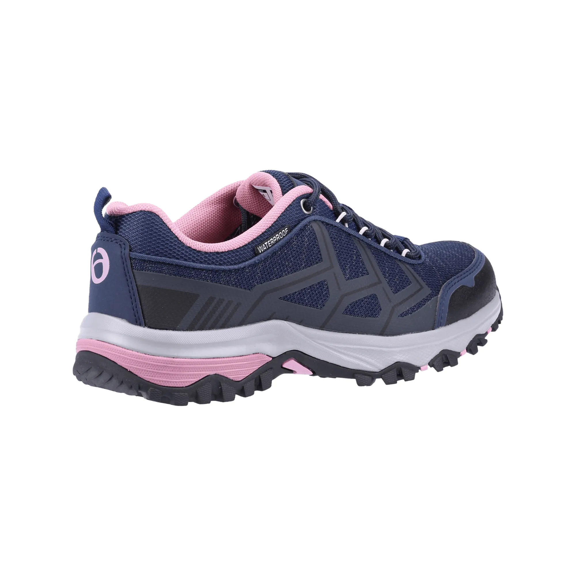 Cotswold Wychwood Recycled Womens Walking Shoe - Navy/Pink