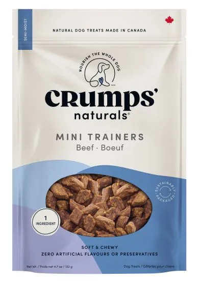 Crumps - Mini Trainers - Beef Dog Treats