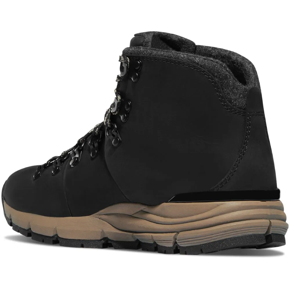 'Danner' Women's 4.5" Mountain 600 200GR WP Winter - Jet Black / Taupe