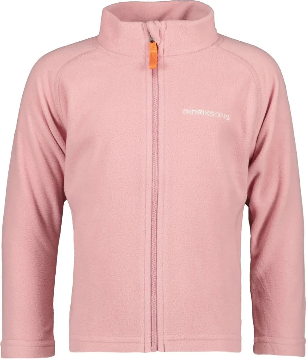 Didriksons Kids&#x27; Monte Full Zip 10 Soft Pink | Buy Didriksons Kids&#x27; Monte Full Zip 10 Soft Pink here | Outnorth