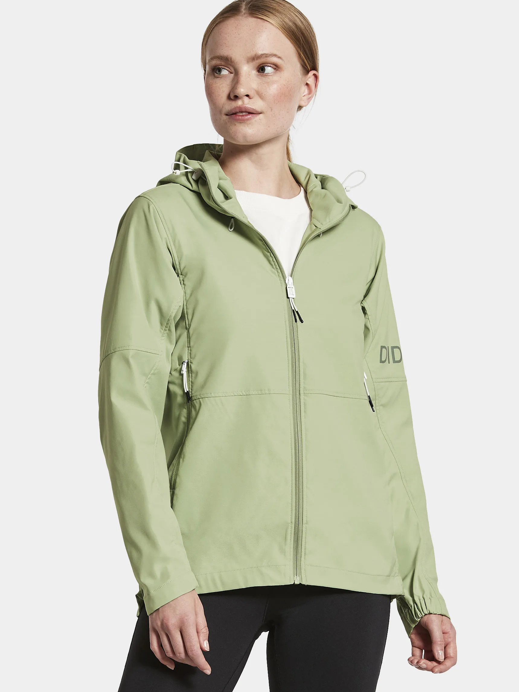 Didriksons Petra Women&#x27;s Jacket Soft Green | Buy Didriksons Petra Women&#x27;s Jacket Soft Green here | Outnorth