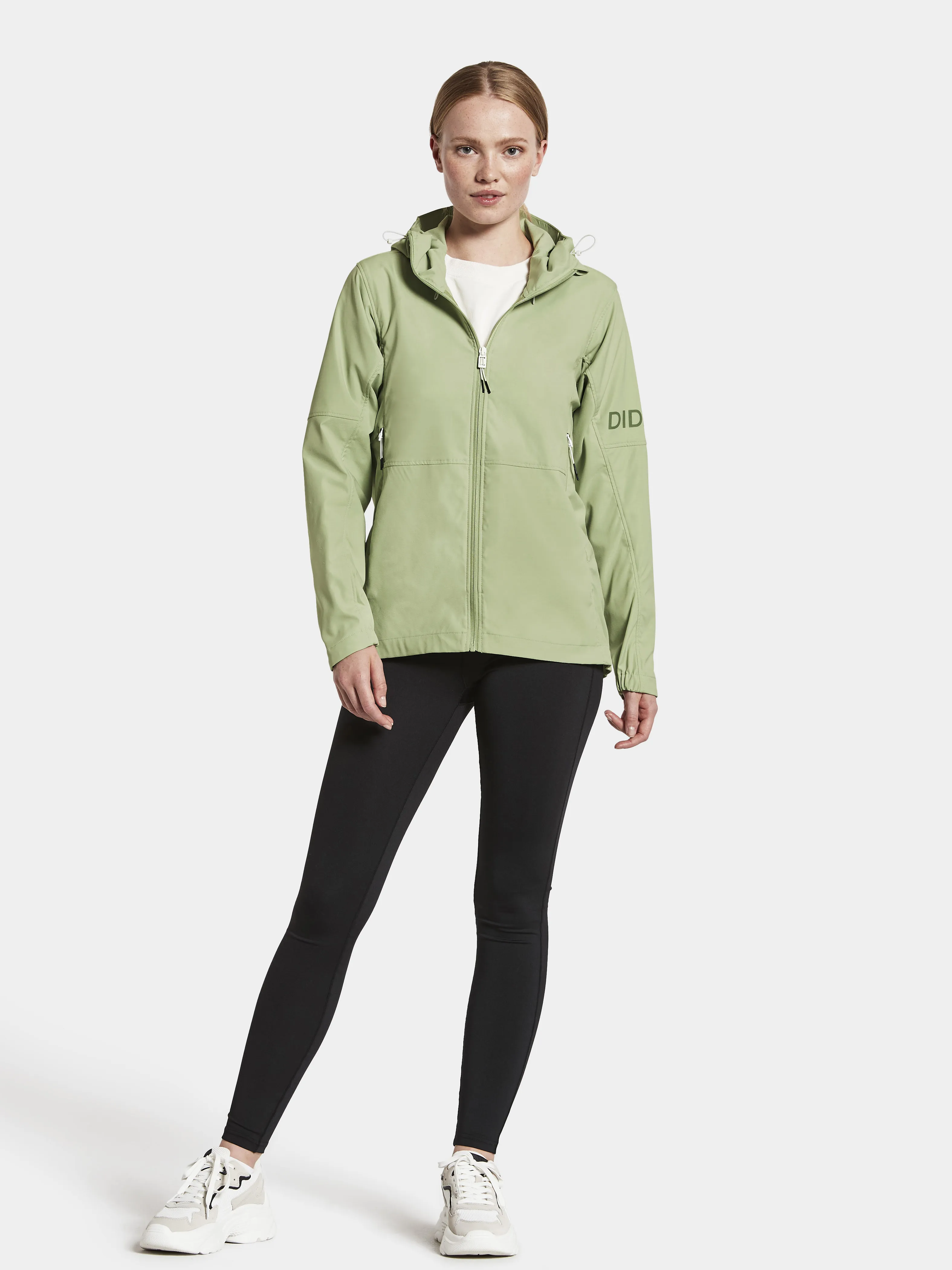 Didriksons Petra Women&#x27;s Jacket Soft Green | Buy Didriksons Petra Women&#x27;s Jacket Soft Green here | Outnorth