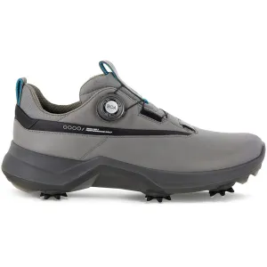 Ecco Biom G5 BOA Waterproof Spiked Shoes - Steel/Black