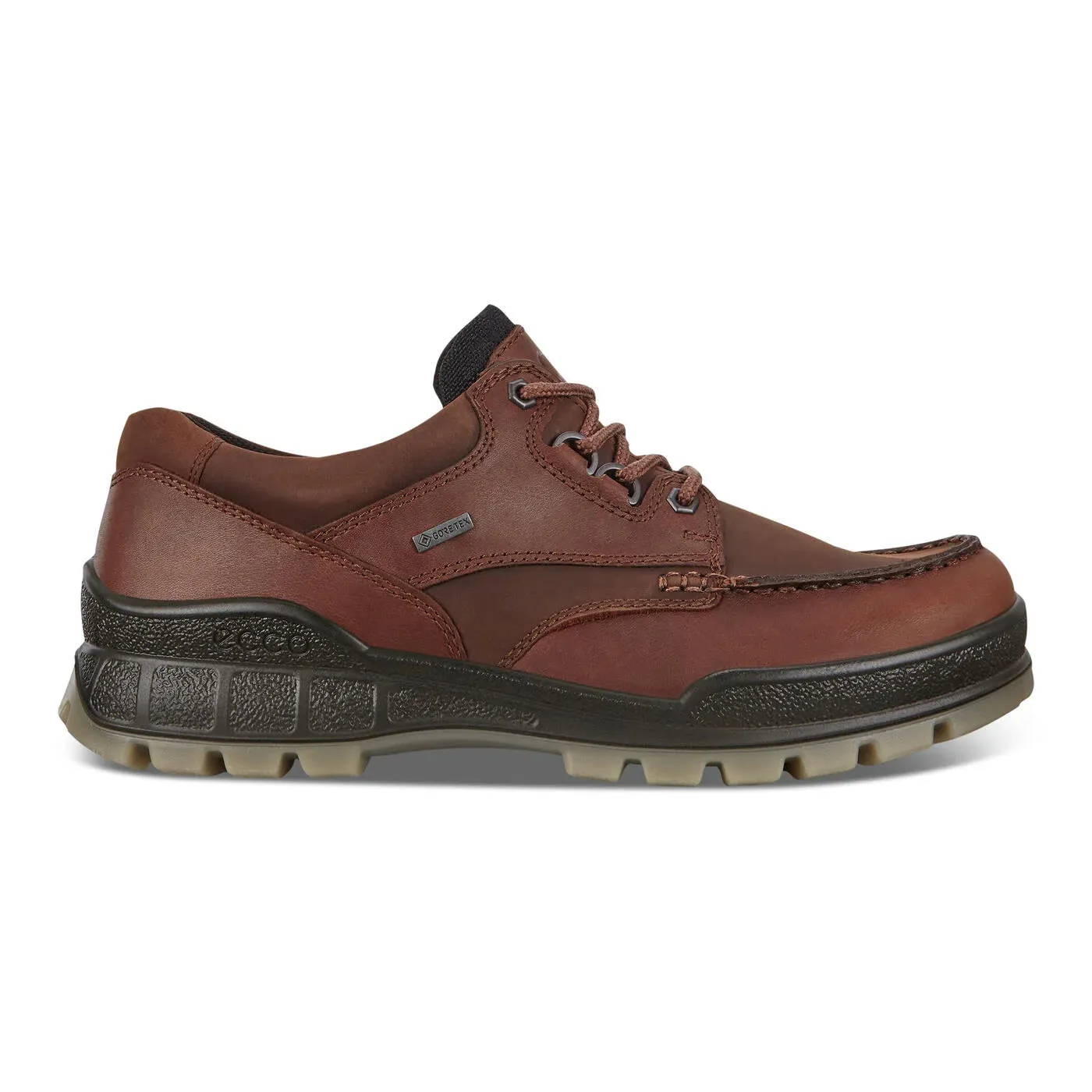 'Ecco' Men's Track 25 WP Moc Toe Low Hiker - Bison