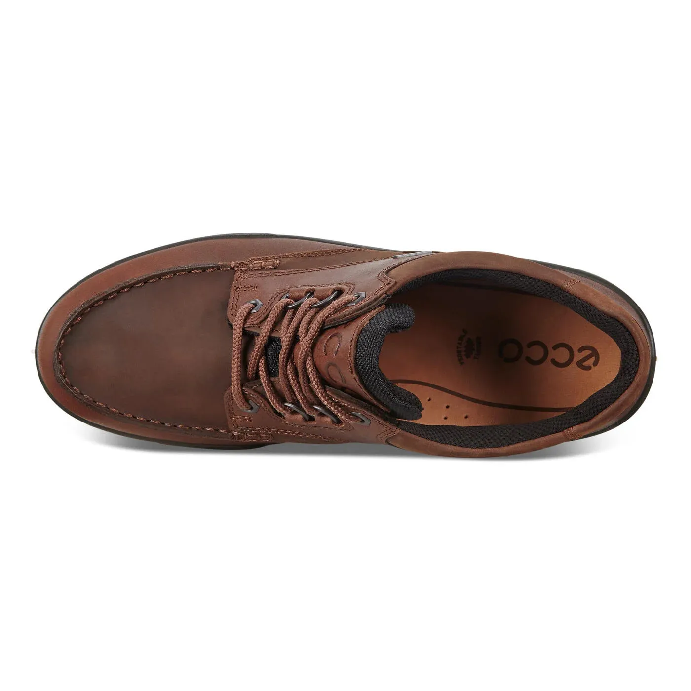 'Ecco' Men's Track 25 WP Moc Toe Low Hiker - Bison