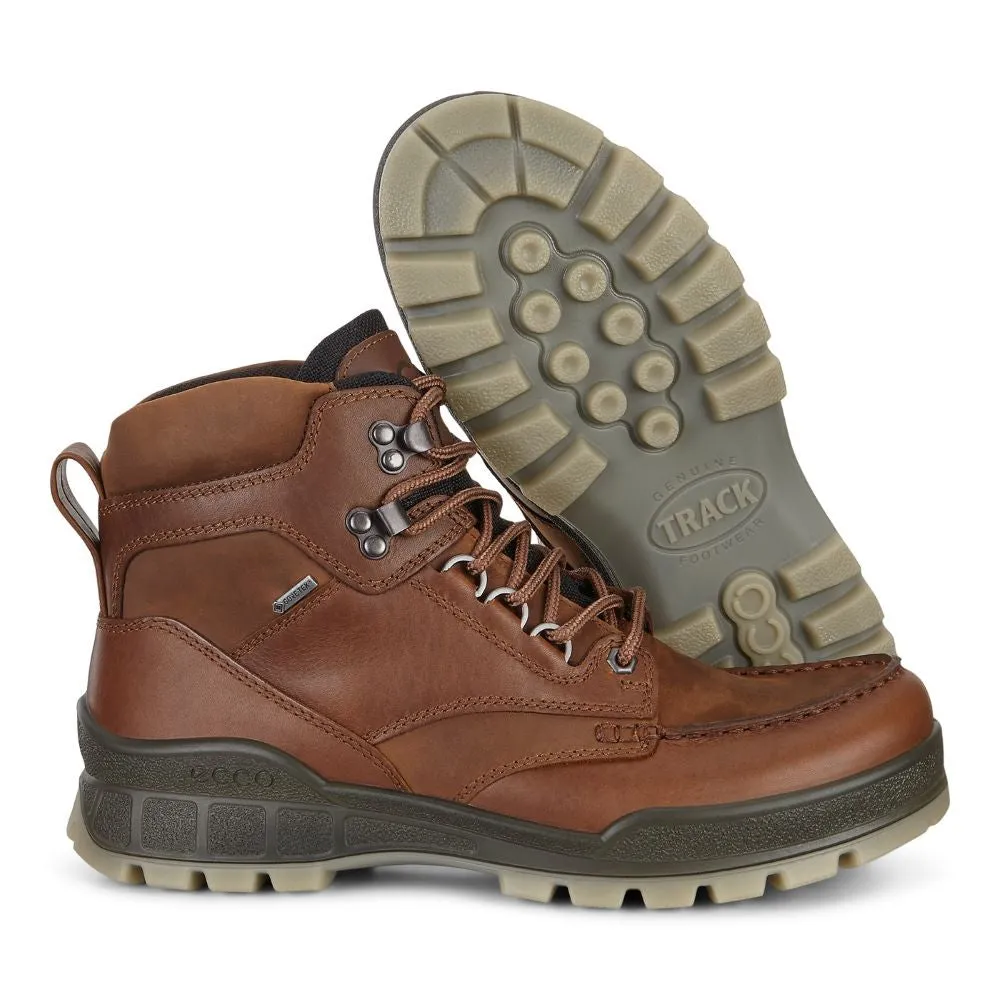 'Ecco' Men's Track 25 WP Moc Toe Mid Hiker - Bison